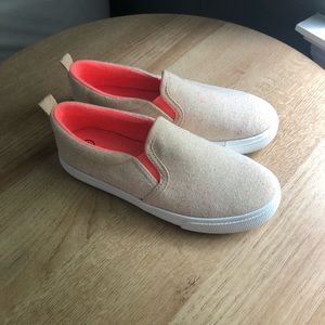 NWOT Cat & Jack Toddler Girl Slip On Shoes